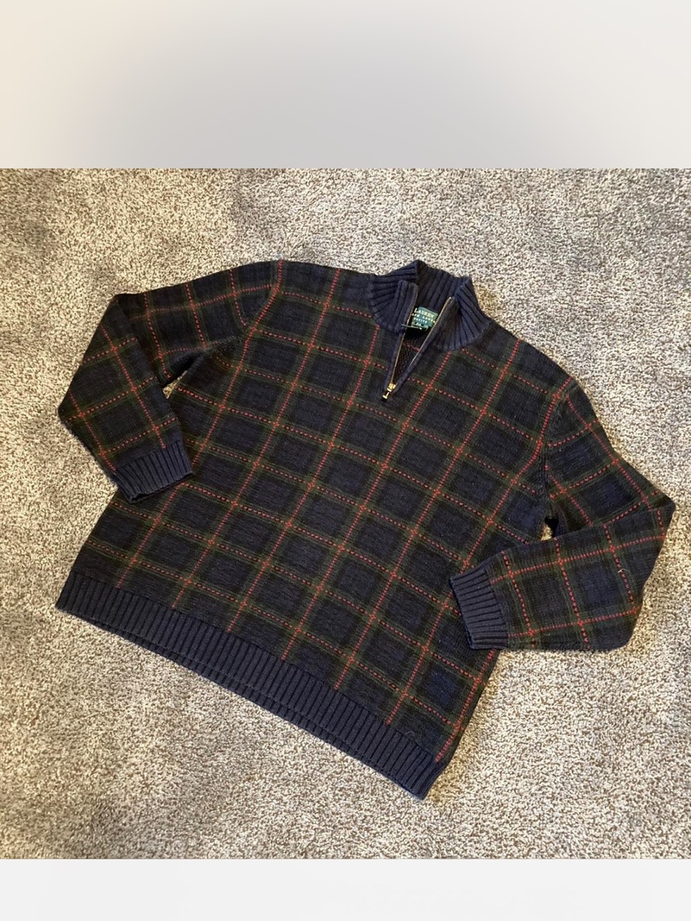 Ralph Lauren zip up sweater